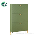 Solid Wood Shoe Rack Cabinet Customized Shoe Cabinet